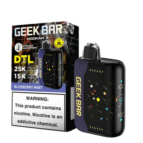 Geek Bar Hookah X Blueberry Mint