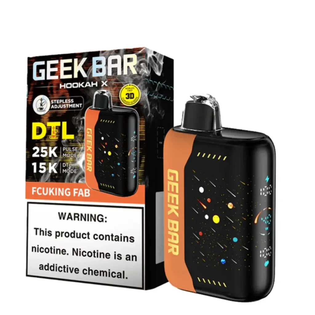 Geek Bar Hookah X Fcuking Fab