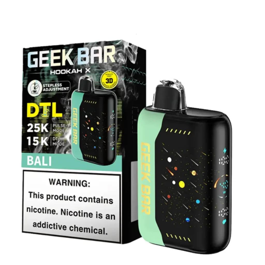 Geek Bar Hookah X Bali