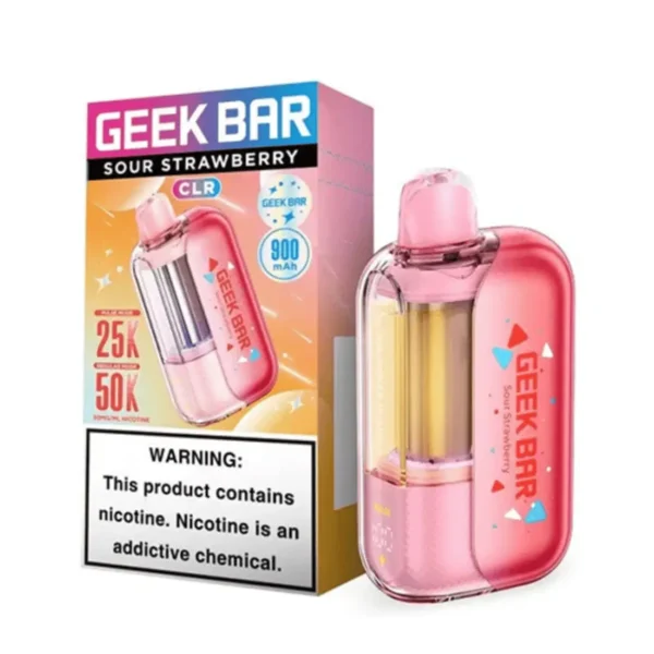 Geek Bar CLR Sour Strawberry