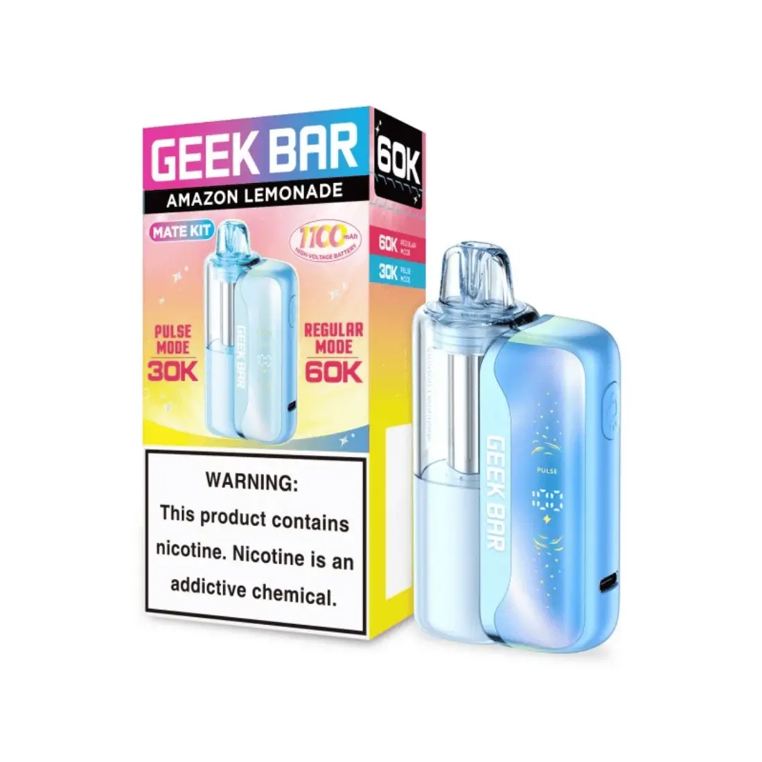Geek Bar Mate 60K Amazon Lemonade