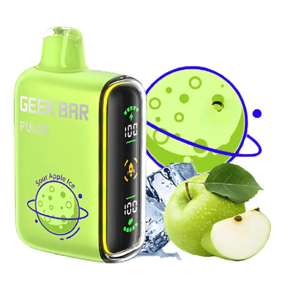 Geek Bar Pulse Vape Sour Apple Ice