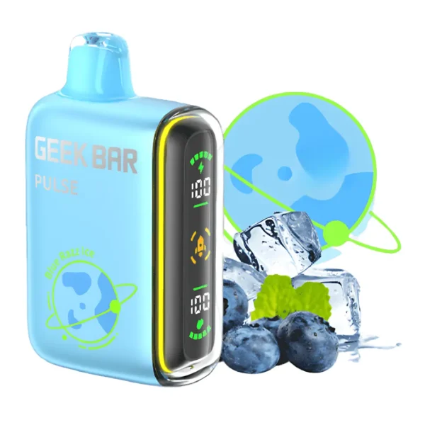 Geek Bar Pulse Vape Blue Razz Ice