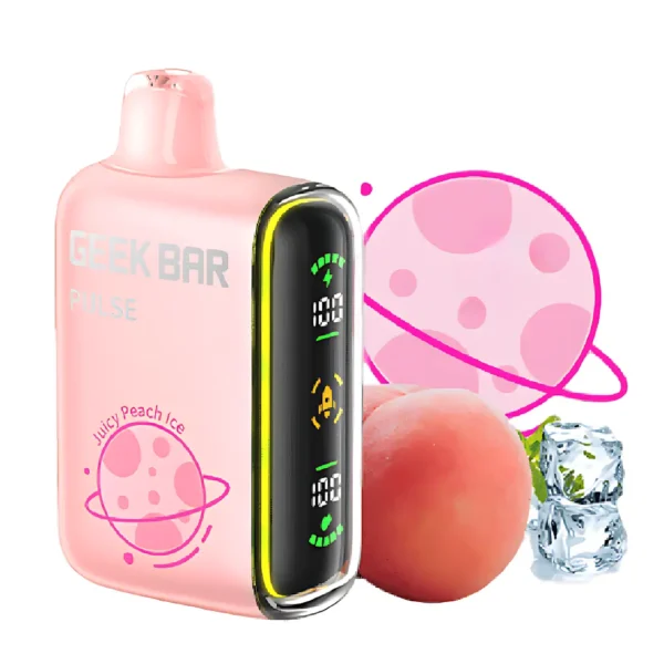 Geek Bar Pulse Vape Juicy Peach Ice