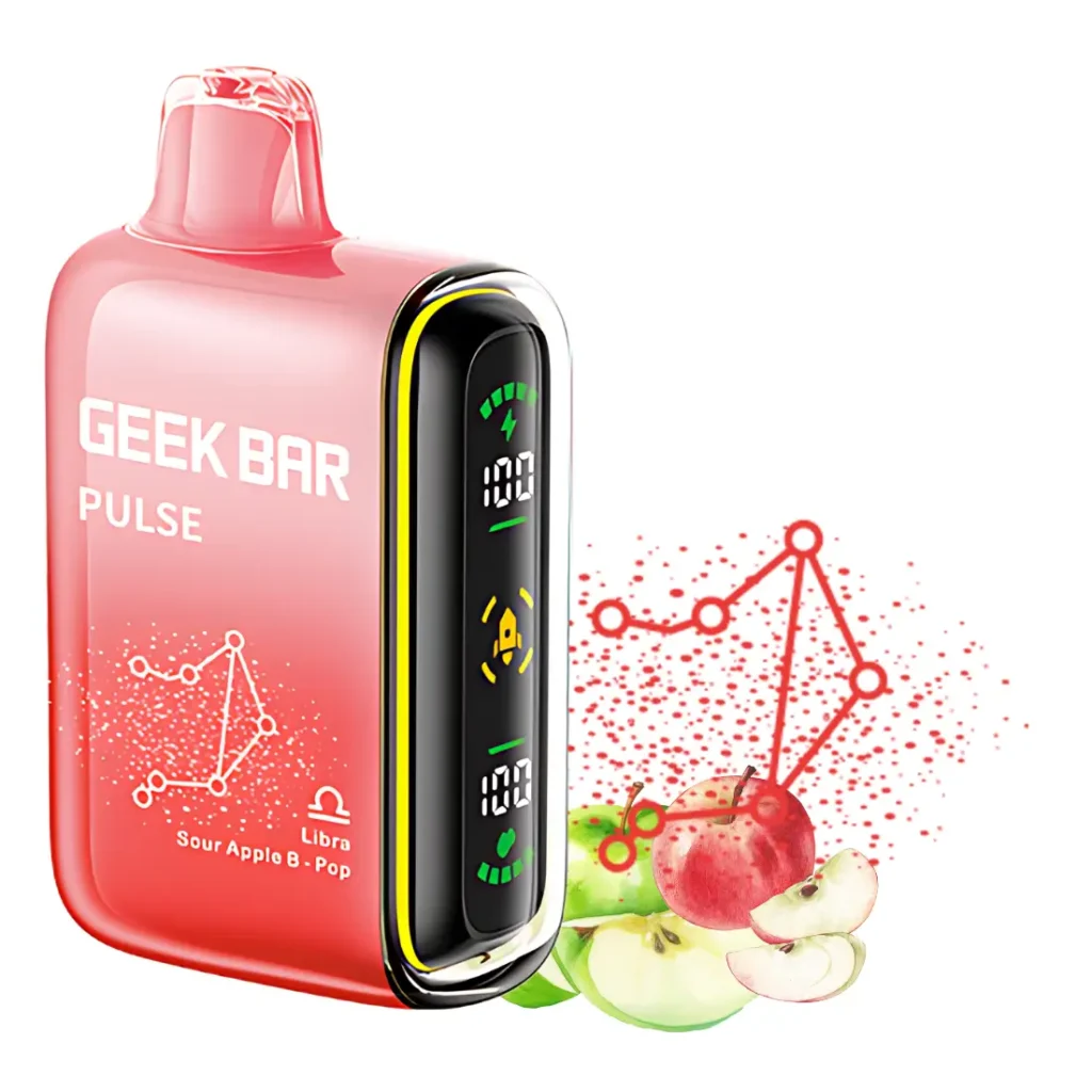 Geek Bar Pulse Vape Sour Apple B-Pop