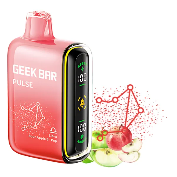 Geek Bar Pulse Vape Sour Apple B-Pop