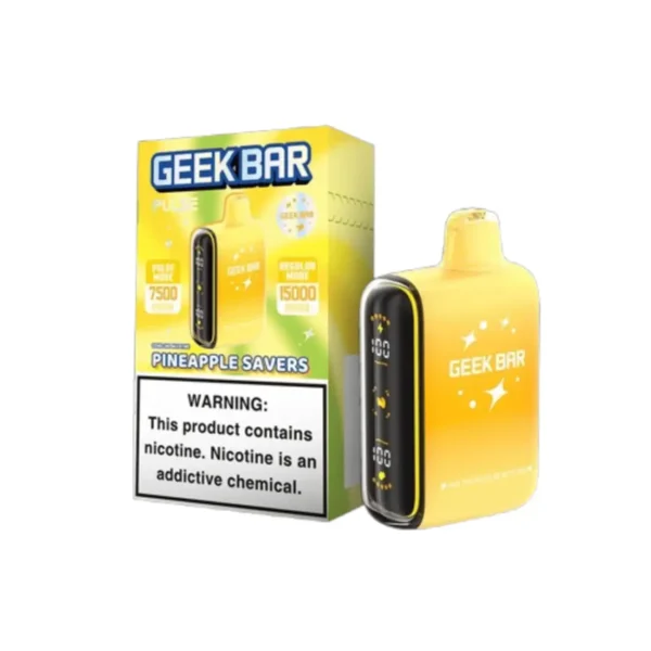 Geek Bar Pulse Vape Frozen Pineapple Savers