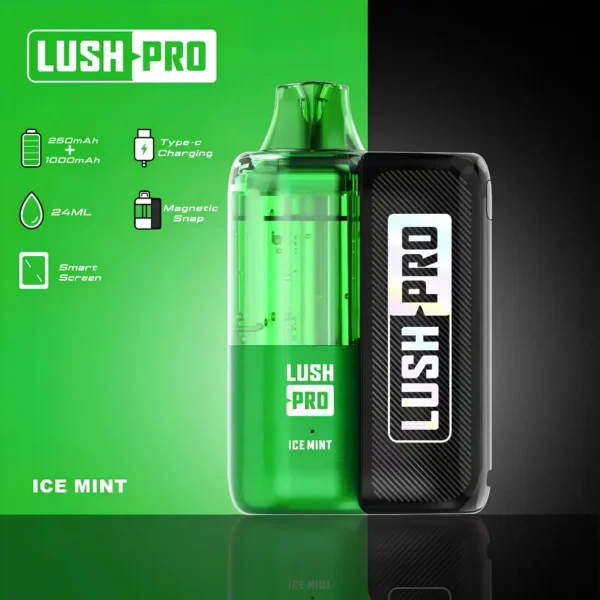 Lush Pro Icy Mint – 50,000 Puffs Disposable Vape