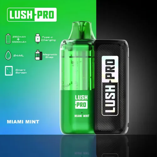 Lush Pro Miami Mint – 50,000 Puffs Disposable Vape