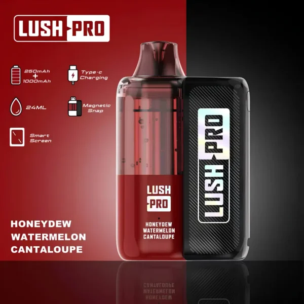 Lush Pro Honeydew Watermelon Cantaloupe – 50,000 Puffs Disposable Vape