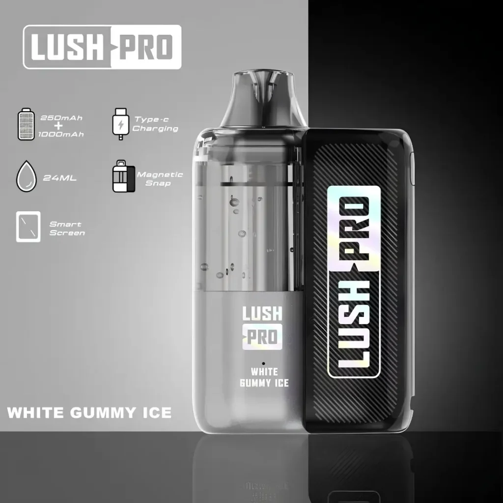 Lush Pro White Gummy Ice – 50,000 Puffs Disposable Vape