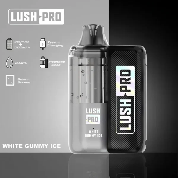 Lush Pro White Gummy Ice – 50,000 Puffs Disposable Vape