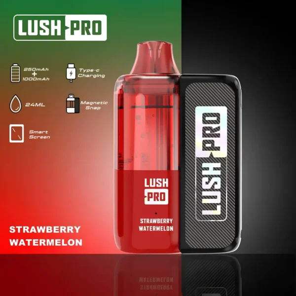 Lush Pro Strawberry Watermelon – 50,000 Puffs Disposable Vape